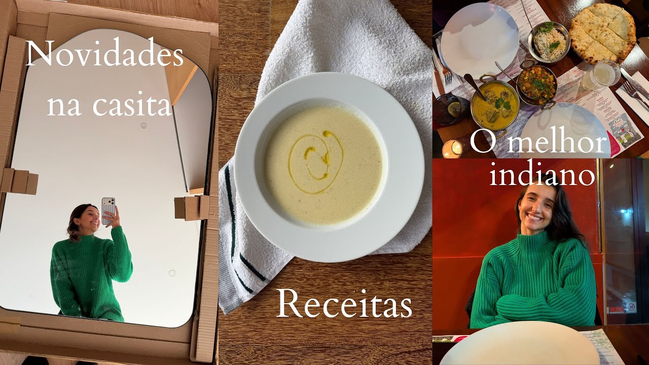 Novidades na casita, receitas saudáveis e o melhor restaurante indiano | vlog