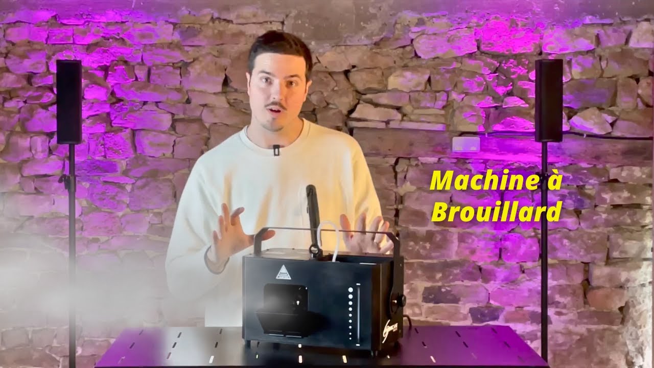 Présentation & unboxing de la machine à brouillard Chauvet DJ Hurricane Haze 4D