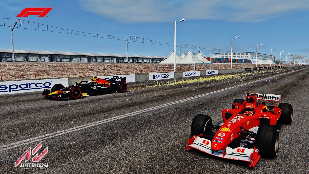 Which one is faster in 2000M drag race? Assetto corsa #F1