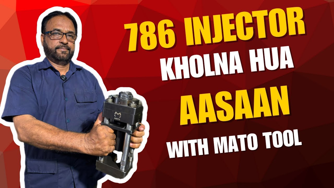 How to Open Cummins Injector No. 786 Using Mato Puller | MD Diesel.
