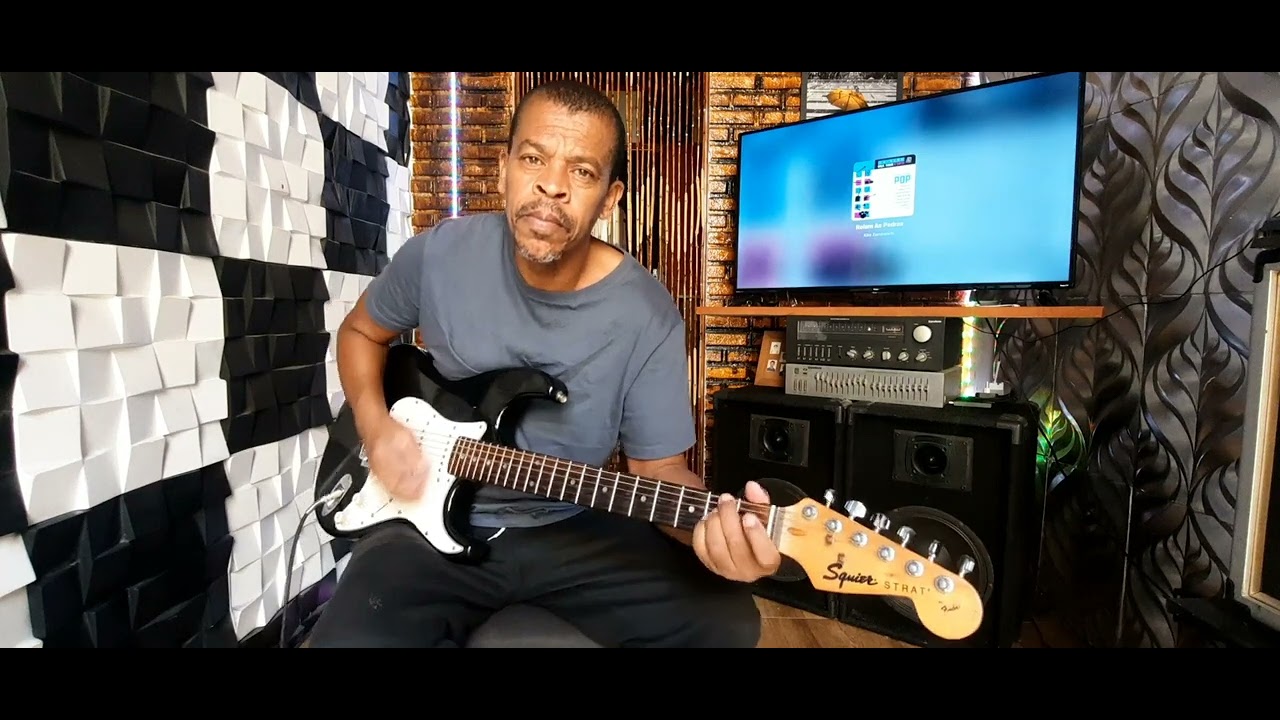 Rolam as pedras - Kiko Zambianchi ( guitarra  cover) David  Leon