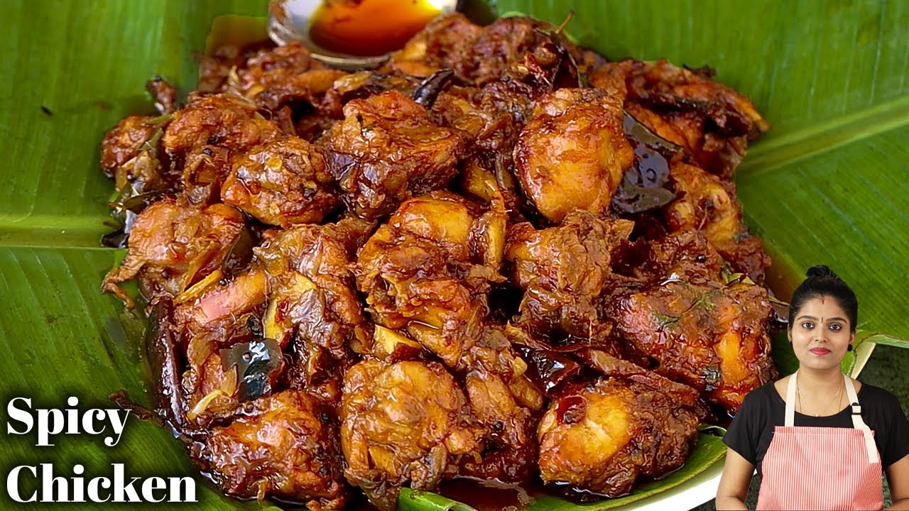 கொங்கு நாடு ஸ்பெஷல் கோழி வறுவல் | பள்ளி பாளையம் சிக்கன் | Pallipalayam Chicken Recipe in Tamil
