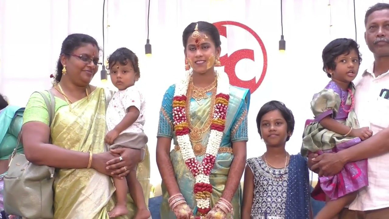 தர்மபுரி மாவட்டம். வி.சென்னகேசவன் சித்ரா தம்பதி .  அன்புமகள் சிசி உதயகேசவா மஞ்சள் நீராட்டு விழா