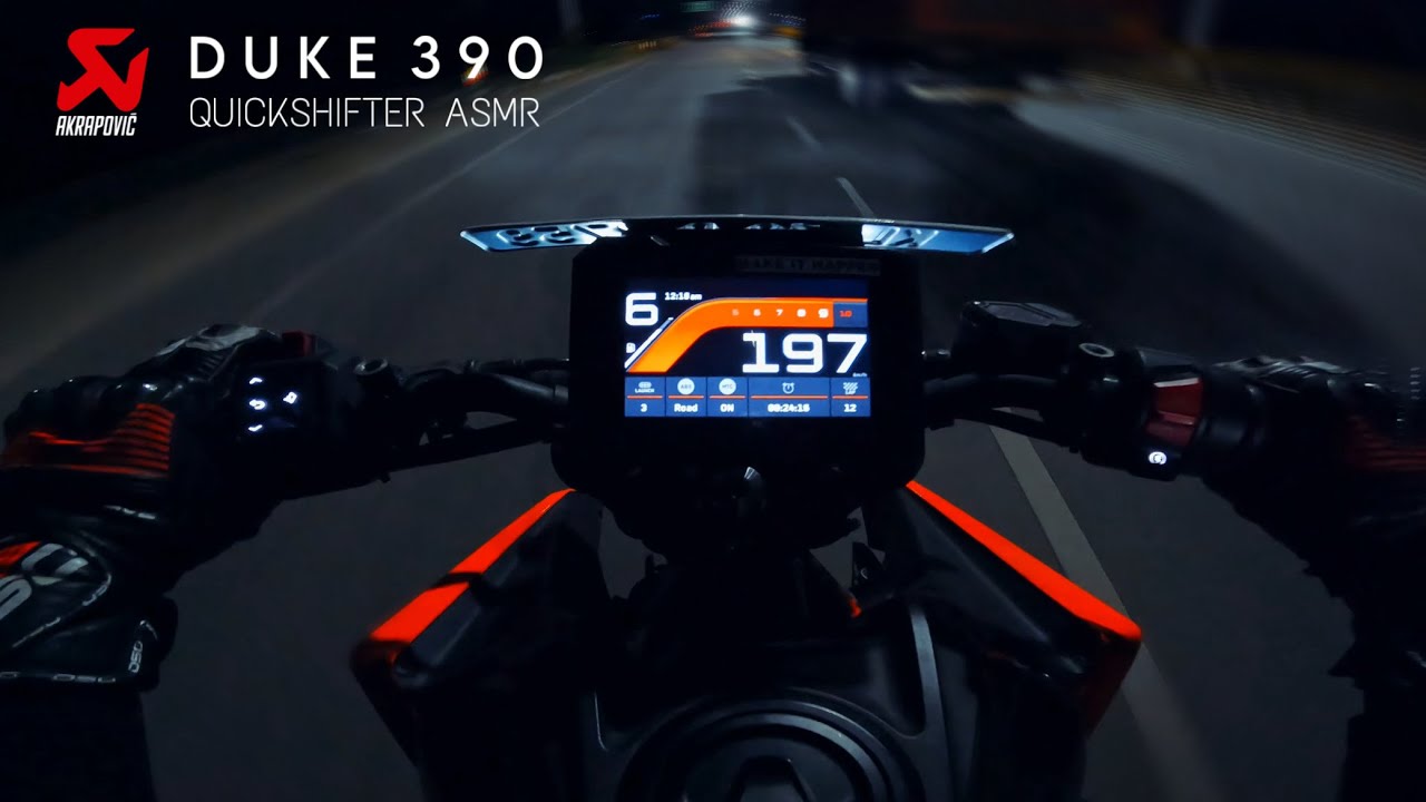 KTM DUKE 390 GEN 3 | AKRAPOVIC ASMR | TOP SPEED?