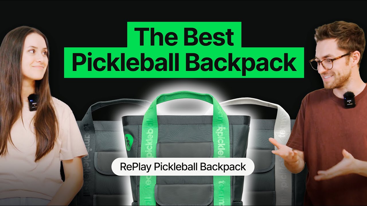 Discover the RePlay Pickleball Backpack: Behind the Design & Features with Team Pickleball