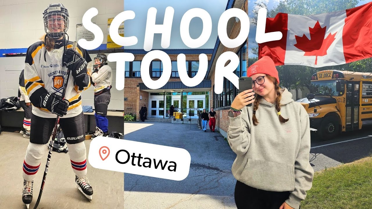 Tour durch die Ridgemont High School in Ottawa 🇨🇦 Auslandsjahr Kanada