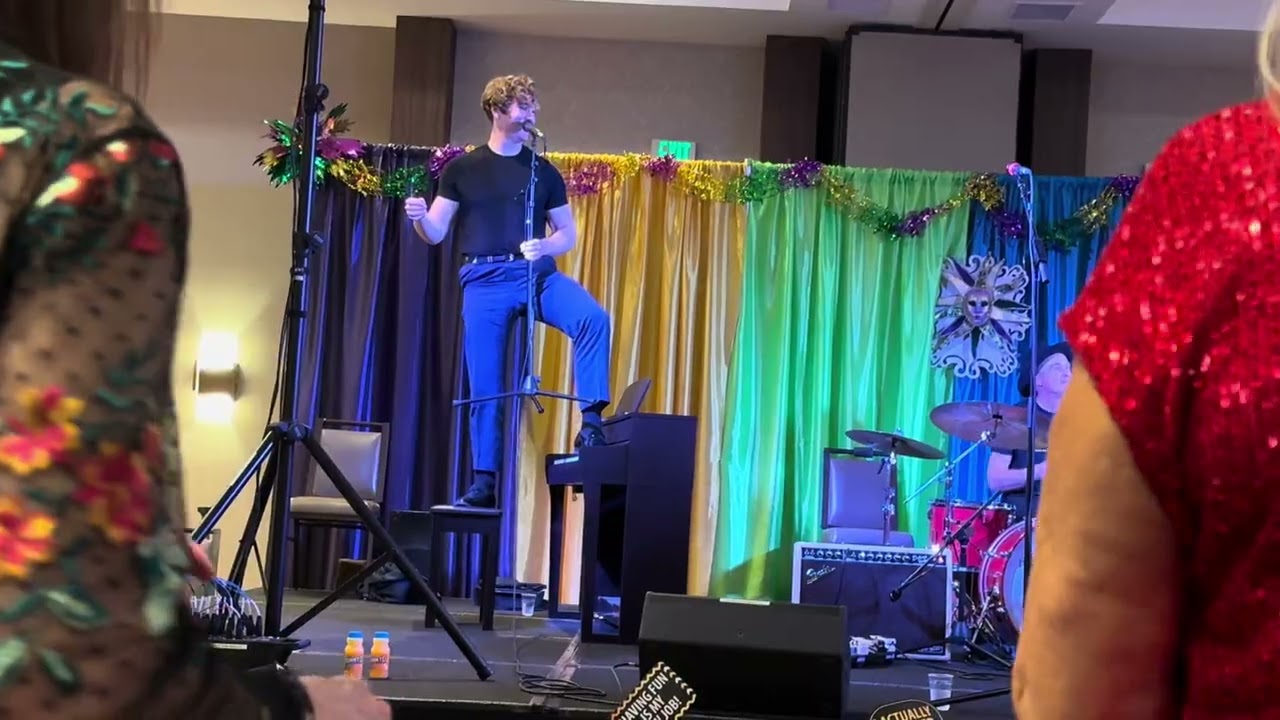 Dave Bennett at Fresno Mardis Gras