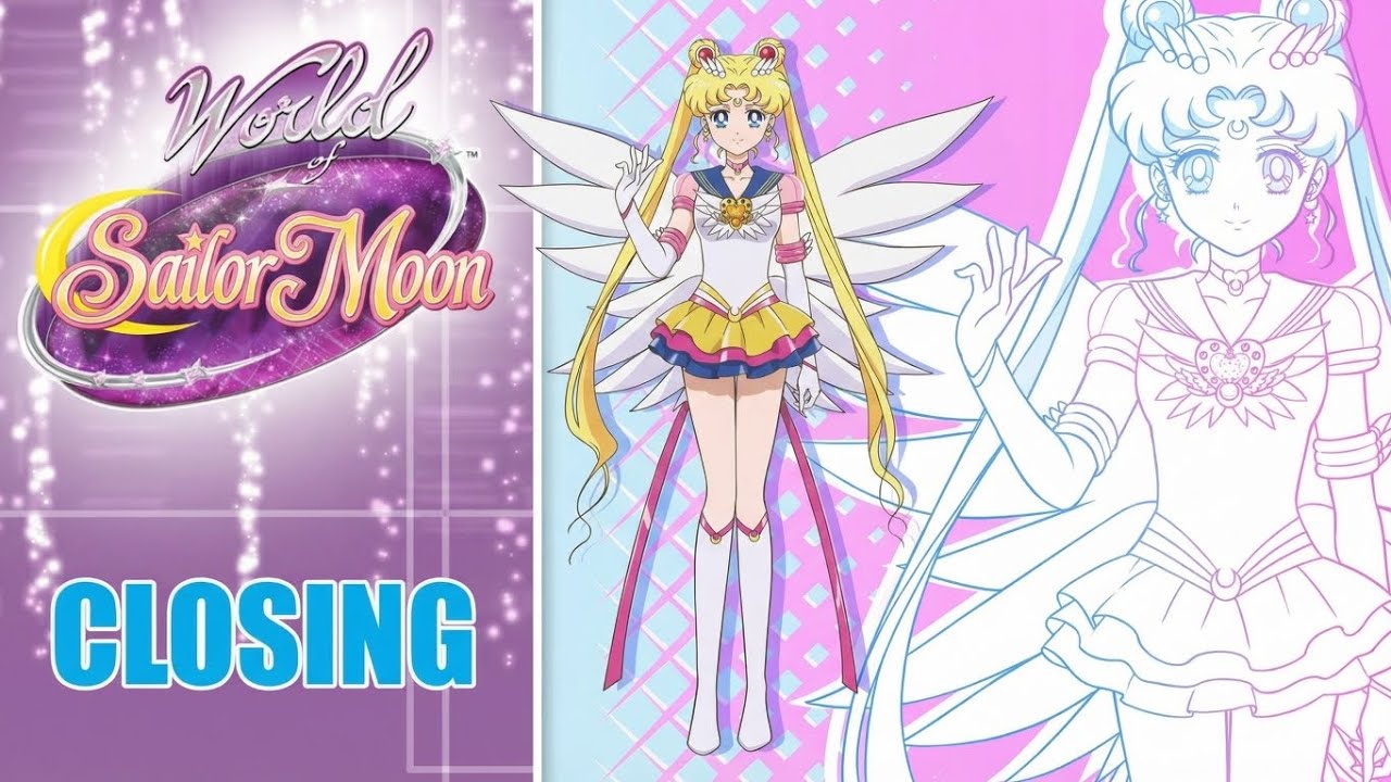 Sailor Moon Cosmos Ending Style World of Winx