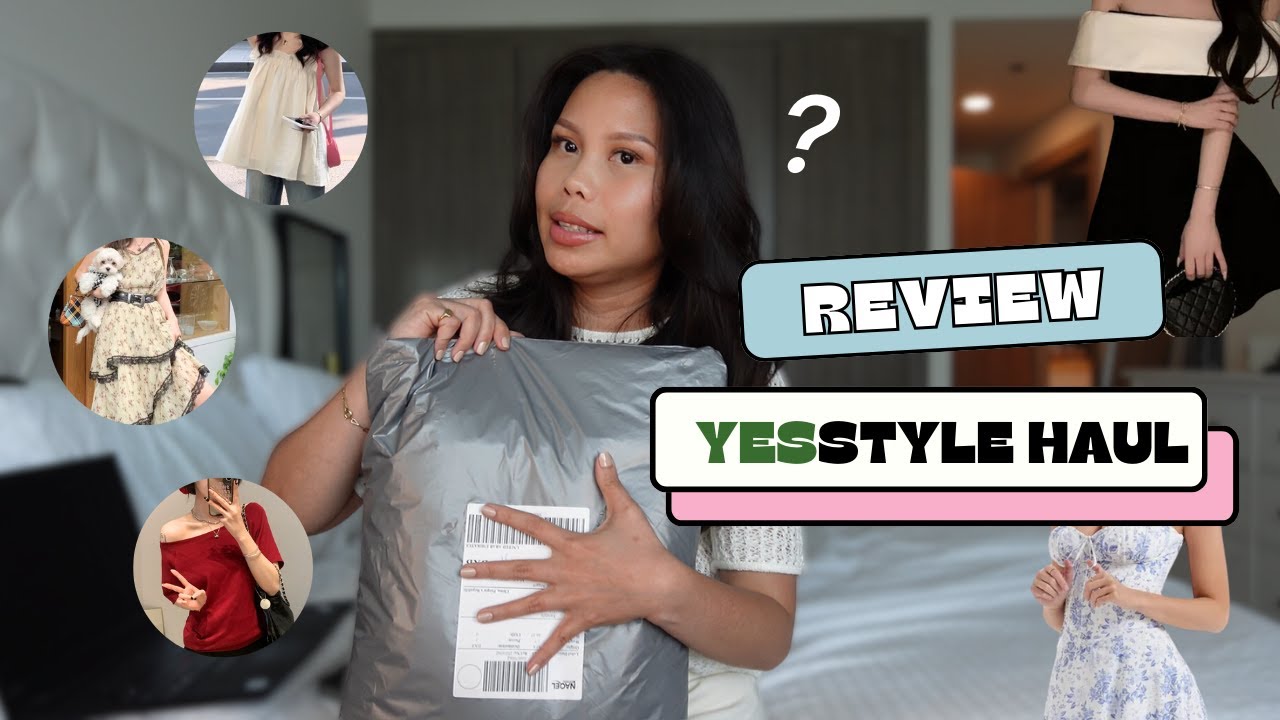 $100 YESSTYLE try-on haul: Minimal Capsule Wardrobe | All About Tiff
