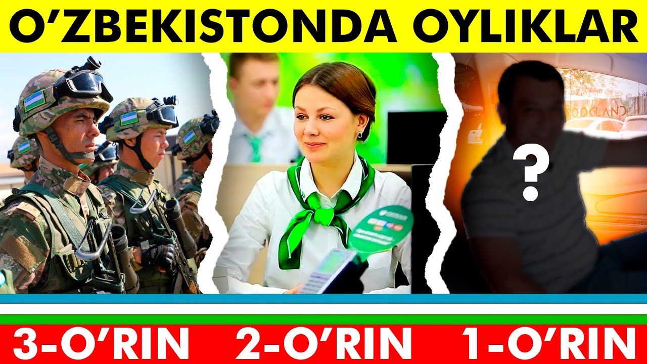 O'ZBEKISTONDA ISHCHILAR QANCHA OYLIK MAOSH OLADI? 2026