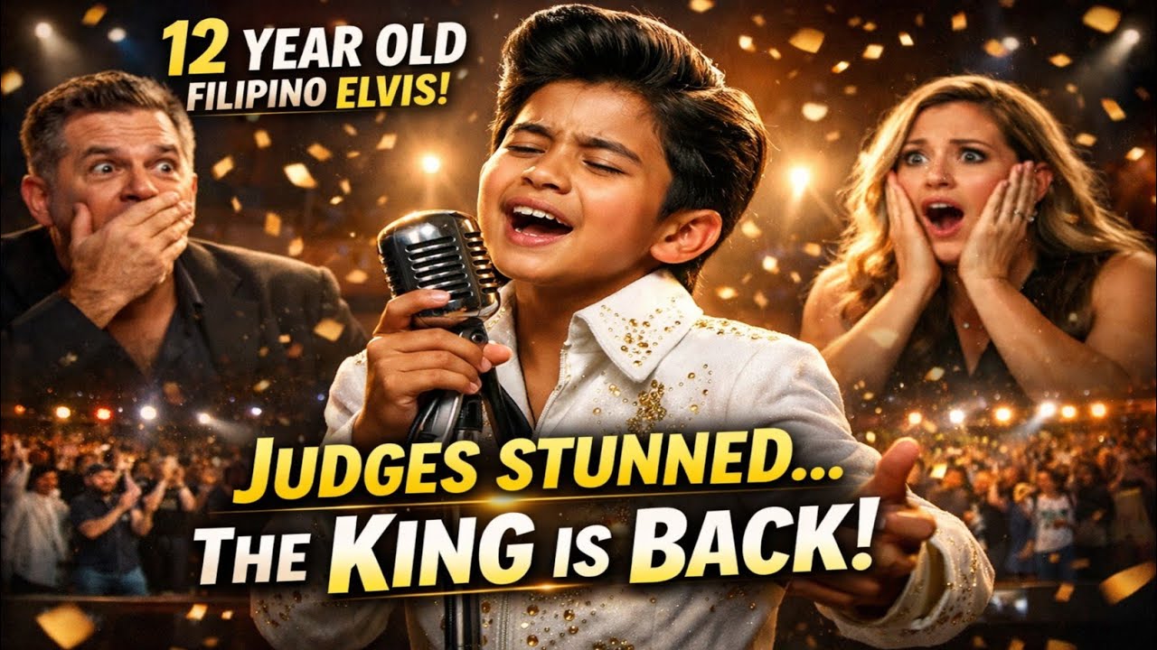 Filipino Kid Stuns Judges with Unbelievable Elvis Presley Performance!