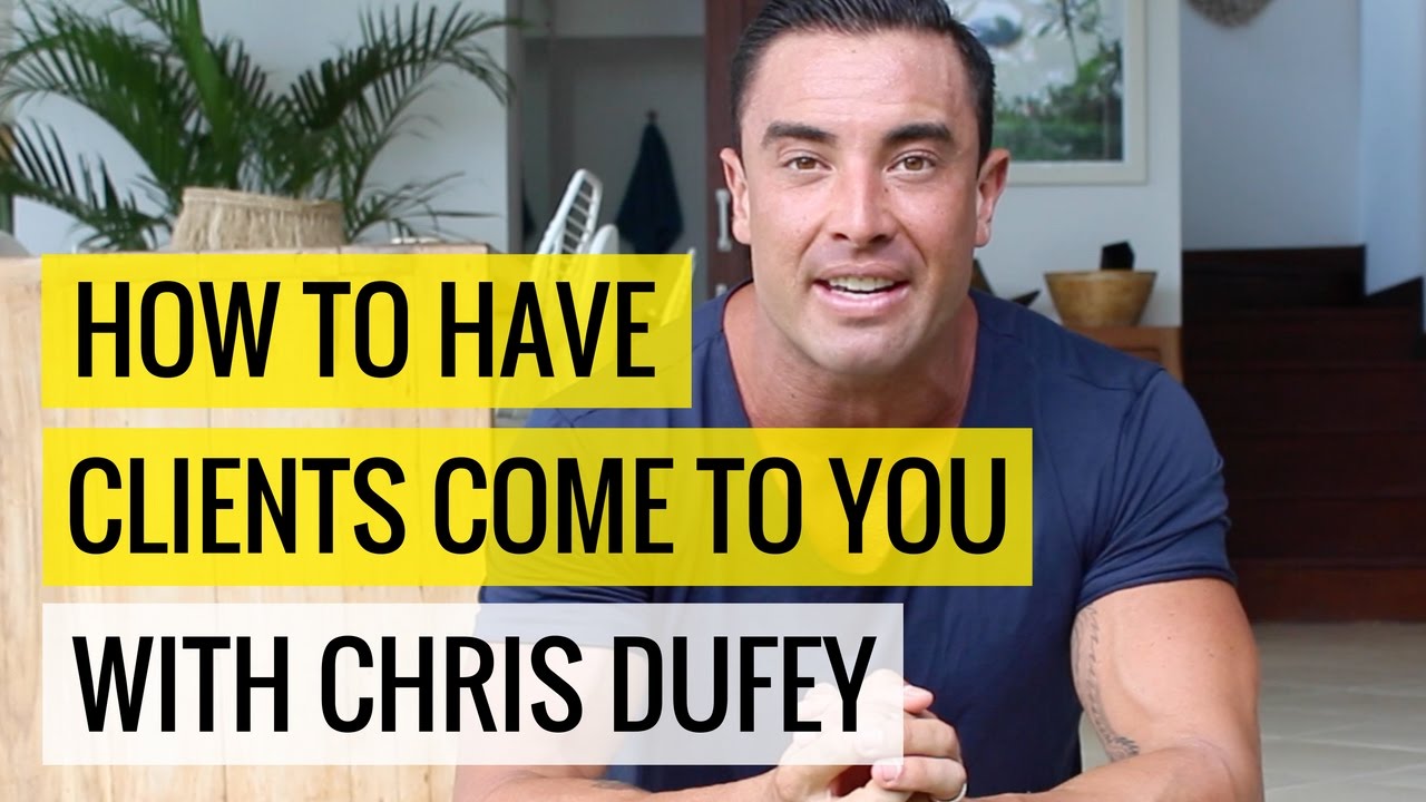 How To Have Clients Come To You  |  Exclusive Interview with Chris Dufey