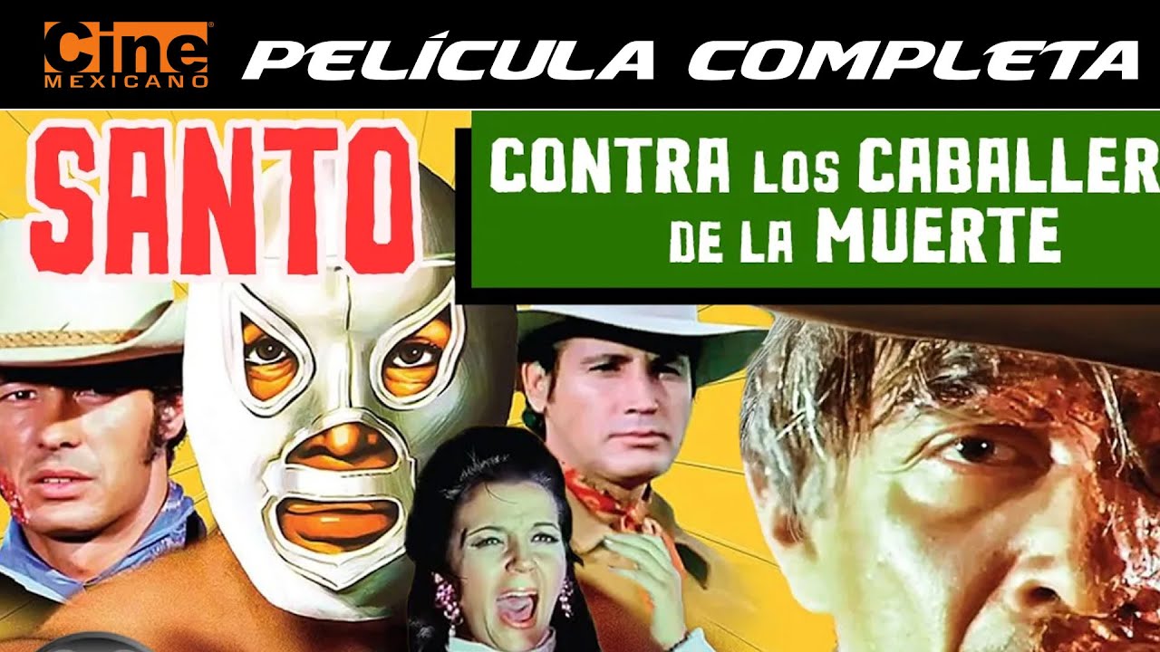 Santo Contra Los Caballeros de La Muerte | Película Completa | Cine Mexicano