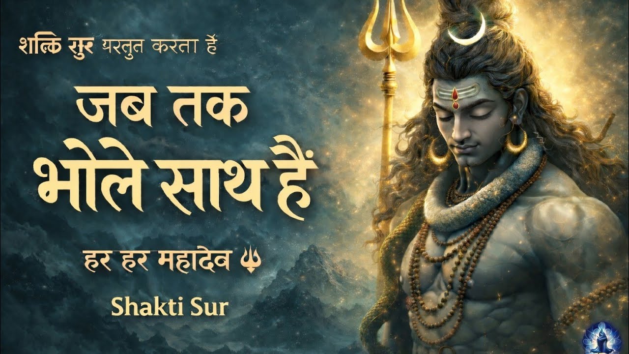 👉 जब तक भोले साथ हैं | Powerful Shiv Bhajan 2026 | Shakti Sur #shivbhajan 