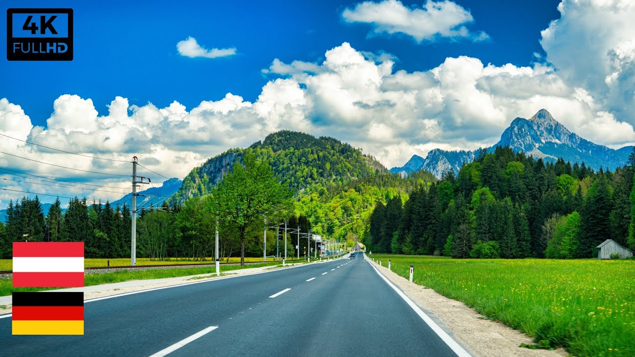 Spring in Bavaria and Austria | Countryside Views, Alpine Beauty & Charming Towns #4k #2025