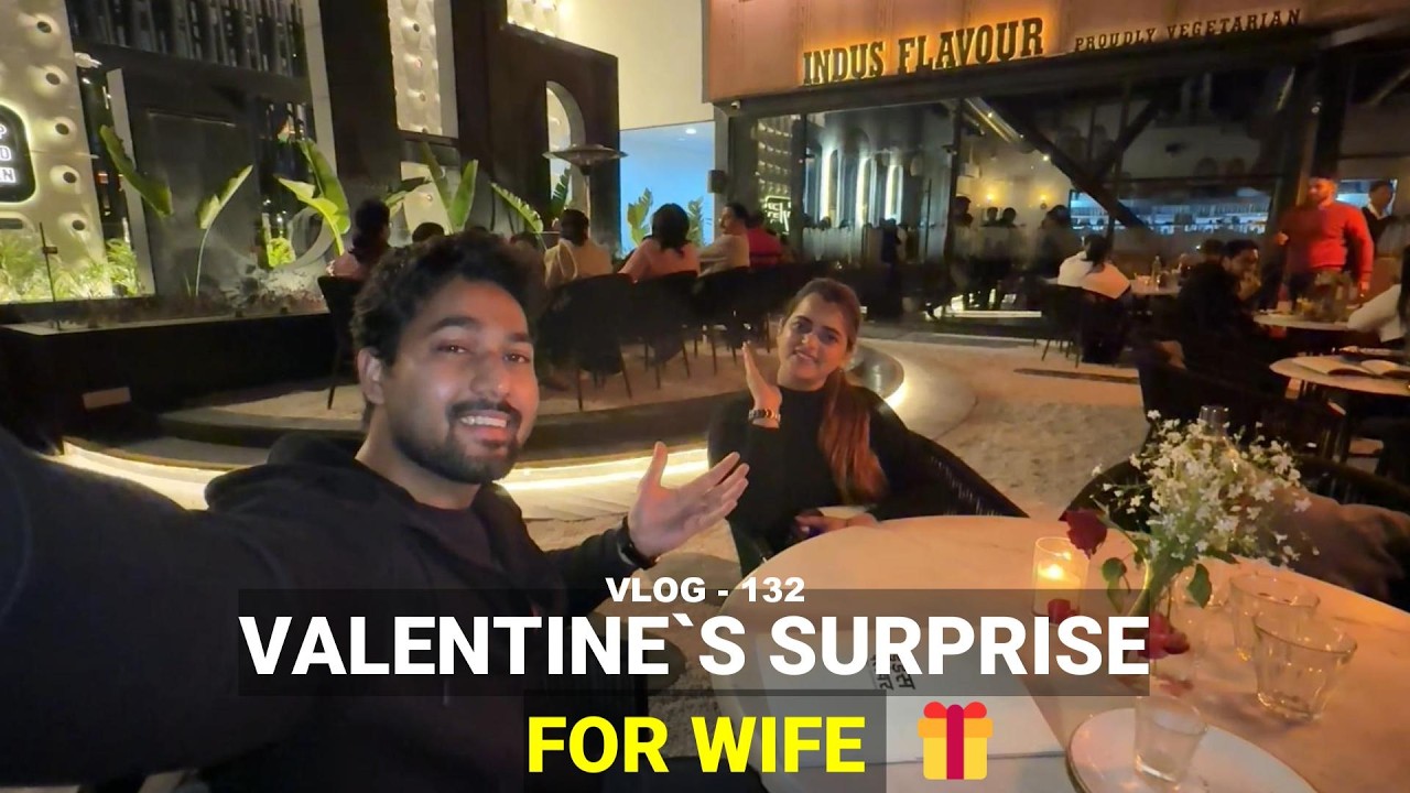 Wife Ko Karwaya Special Feel😍On Valentine`s Day.  | Daily Vlog 132 | @SamChauhanvlogs
