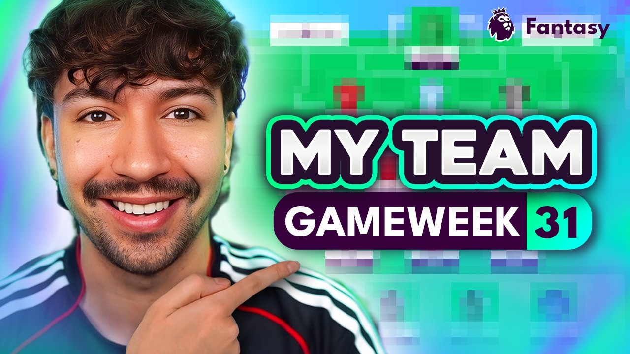 FPL GW31 TEAM SELECTION | Blank Gameweek SOLVED! 🧠 | My Gameweek 31 Squad