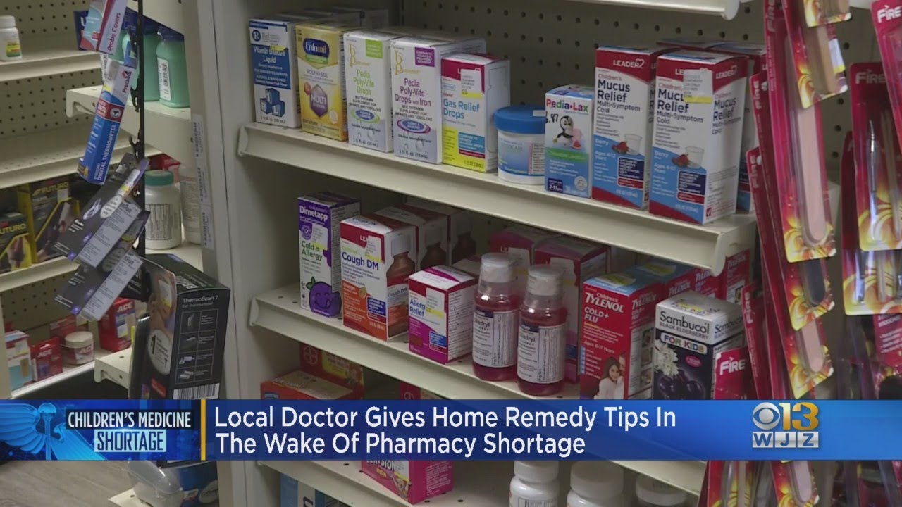 Stores carrying over-the-counter children's fever-pain medicine experiencing shortages