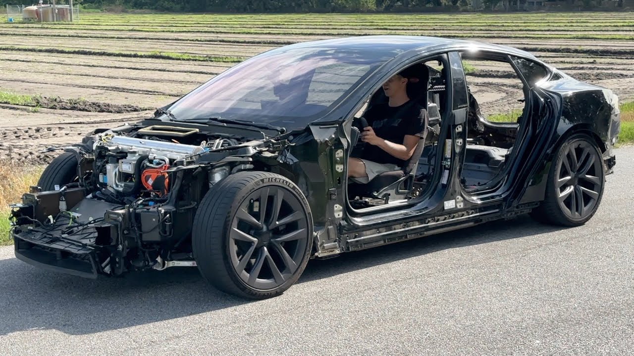 Removing Everything From a Tesla Plaid to see If It’s Faster
