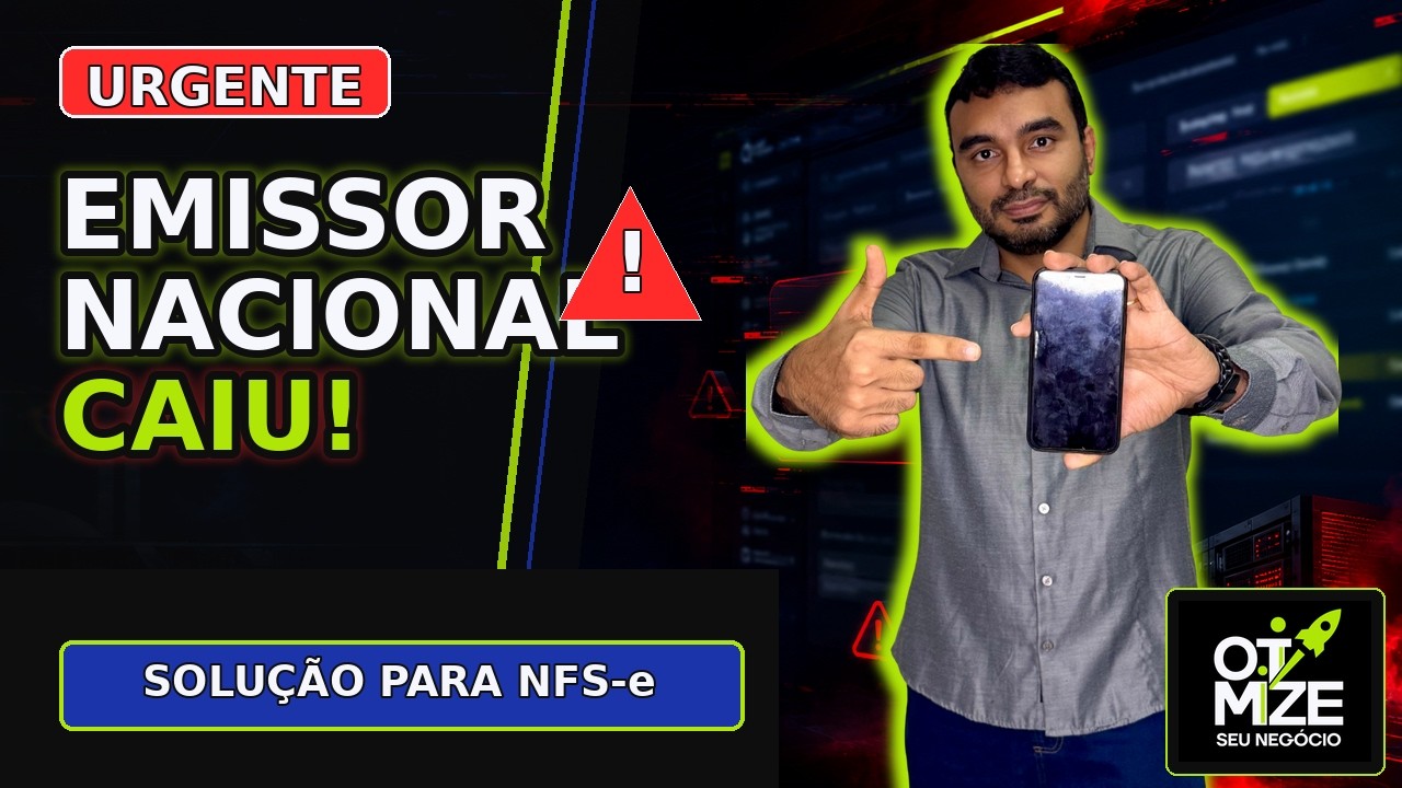 🚨 ERRO NFSe (NOTA DE SERVI&Ccedil;O) EMISSOR NACIONAL FORA DO AR - COMO SOLUCIONAR PASSO A PASSO