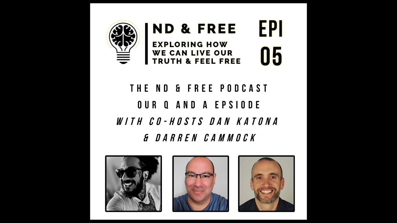 ND Talk Show Epi 5 - Multiple Diagnoses, Working with Anger & Picking a Positive - With Owen, Dan...