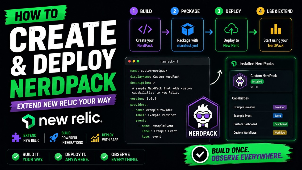 How to Create and Deploy a Simple Nerdpack in New Relic | Step-by-Step Tutorial