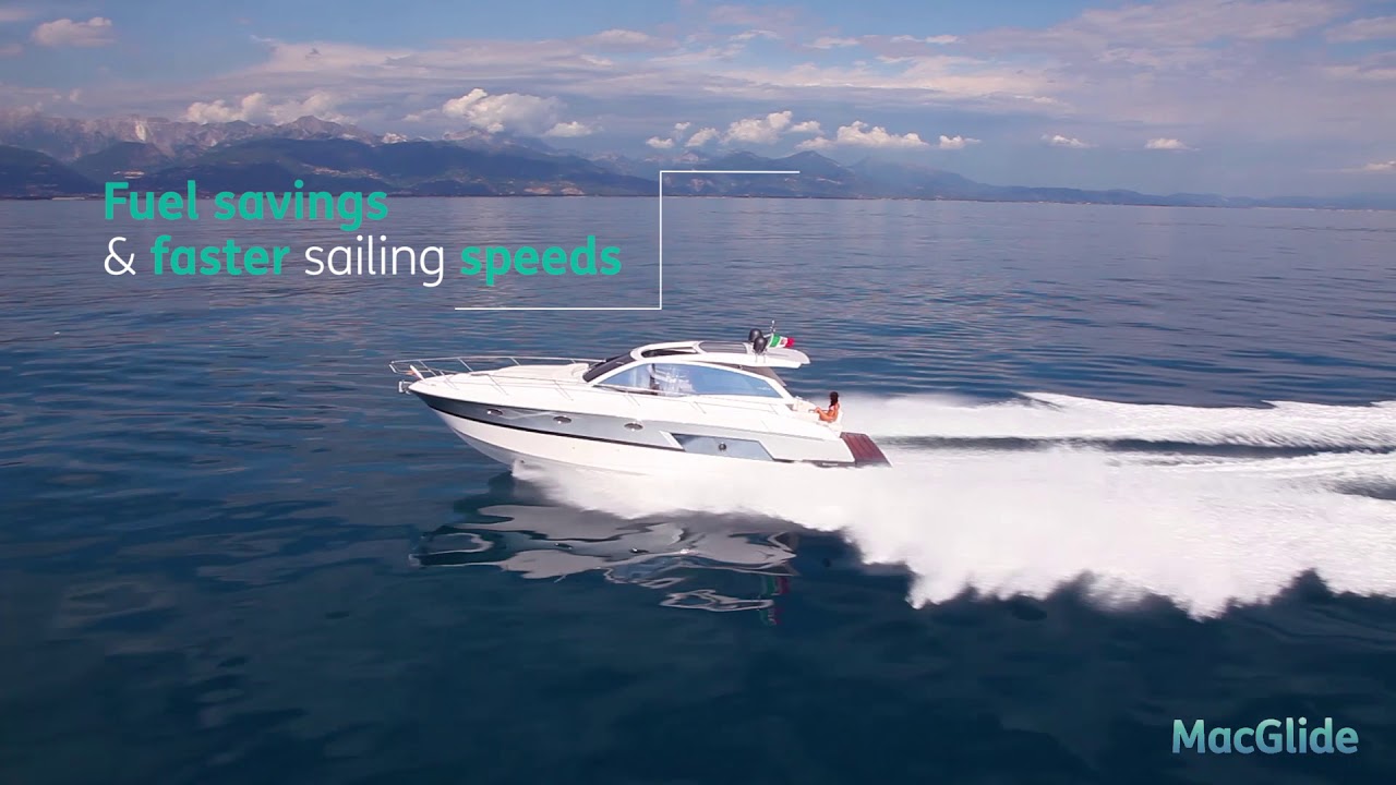 Enjoy the sea with MacGlide, eco-friendly anti-fouling film