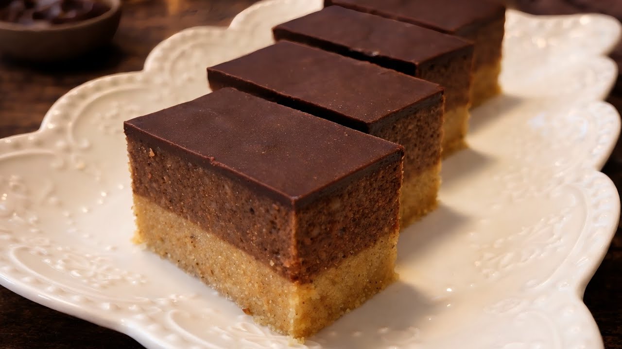 BAJADERA KOCKE starinski recept gotov za 15 minuta-bez pečenja