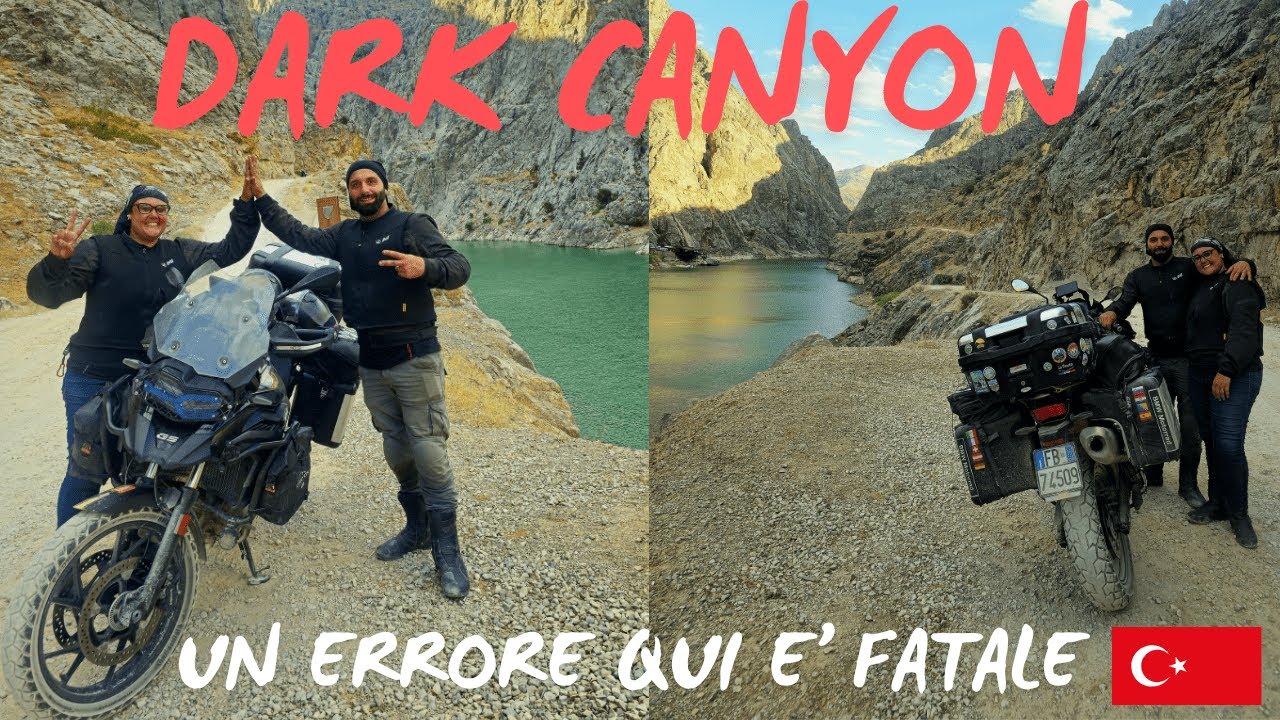 Turchia: sfidiamo il lato oscuro del Dark Canyon in moto. L'inizio è buio, la fine è da paura!
