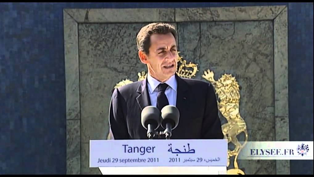 Déclaration de N. Sarkozy à Tanger