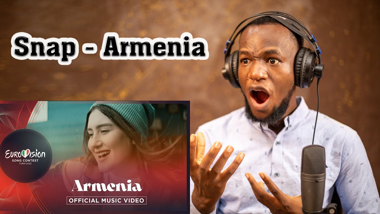 Eurovision 2022 Rosa Linn - Snap - Armenia 🇦🇲 -  REACTION | Реакция на Евровидение 2022 (Армения)