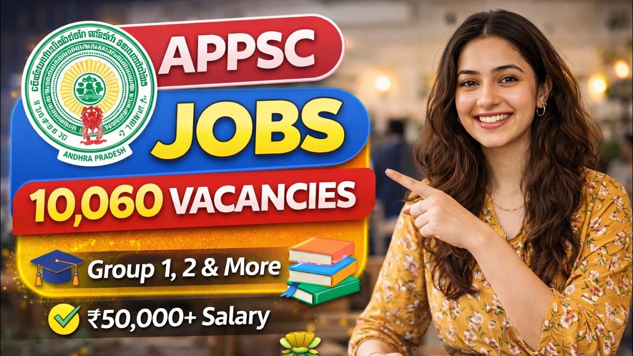 APPSC Job Calendar 2026 🔥 10,060+ Vacancies Released | Full Details & Exam Dates