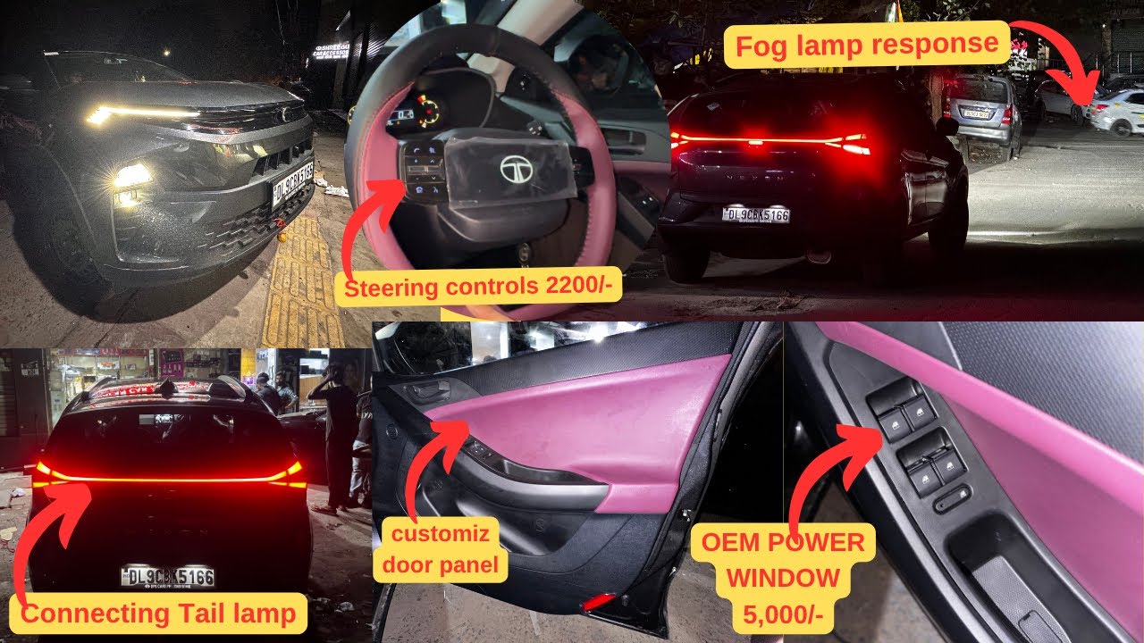 Tata Nexon 2025: Nexon Smart Converted into Fearless Plus ✅ | New Nexon Modified ✅ | Connecting TL ✅
