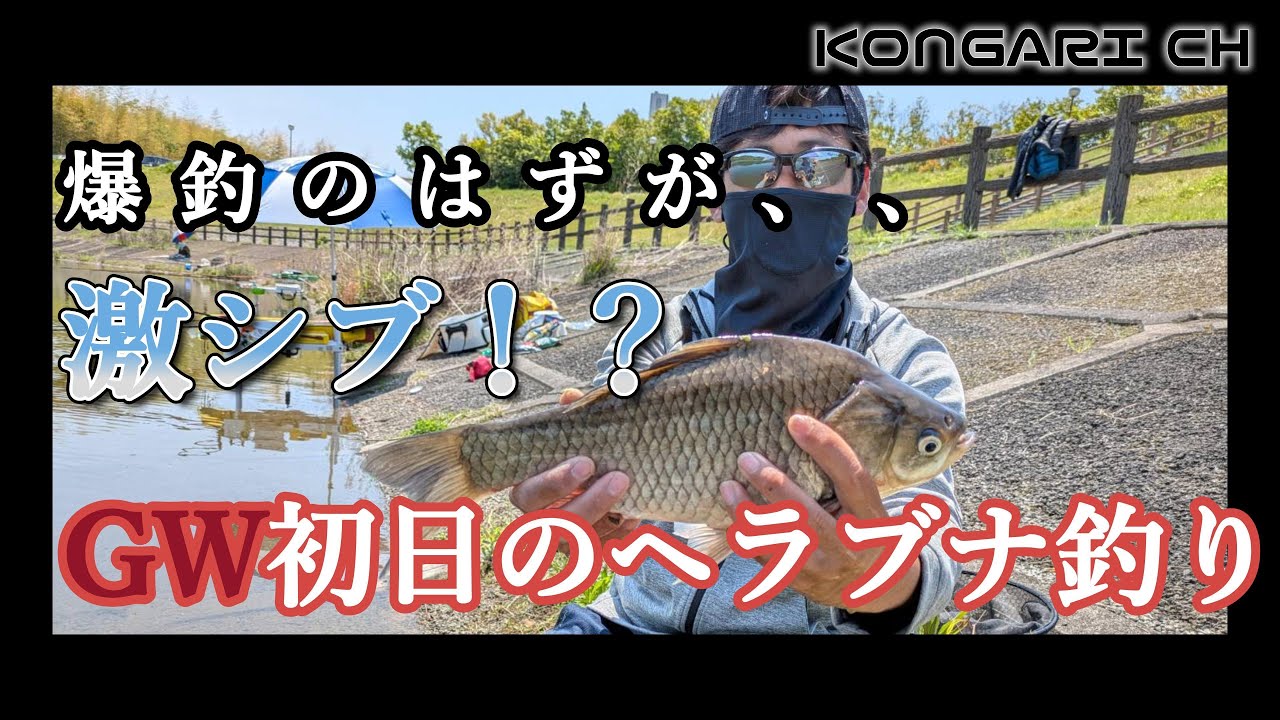 【ヘラ・5月上旬】白川ダムで巨ベラを狙う！