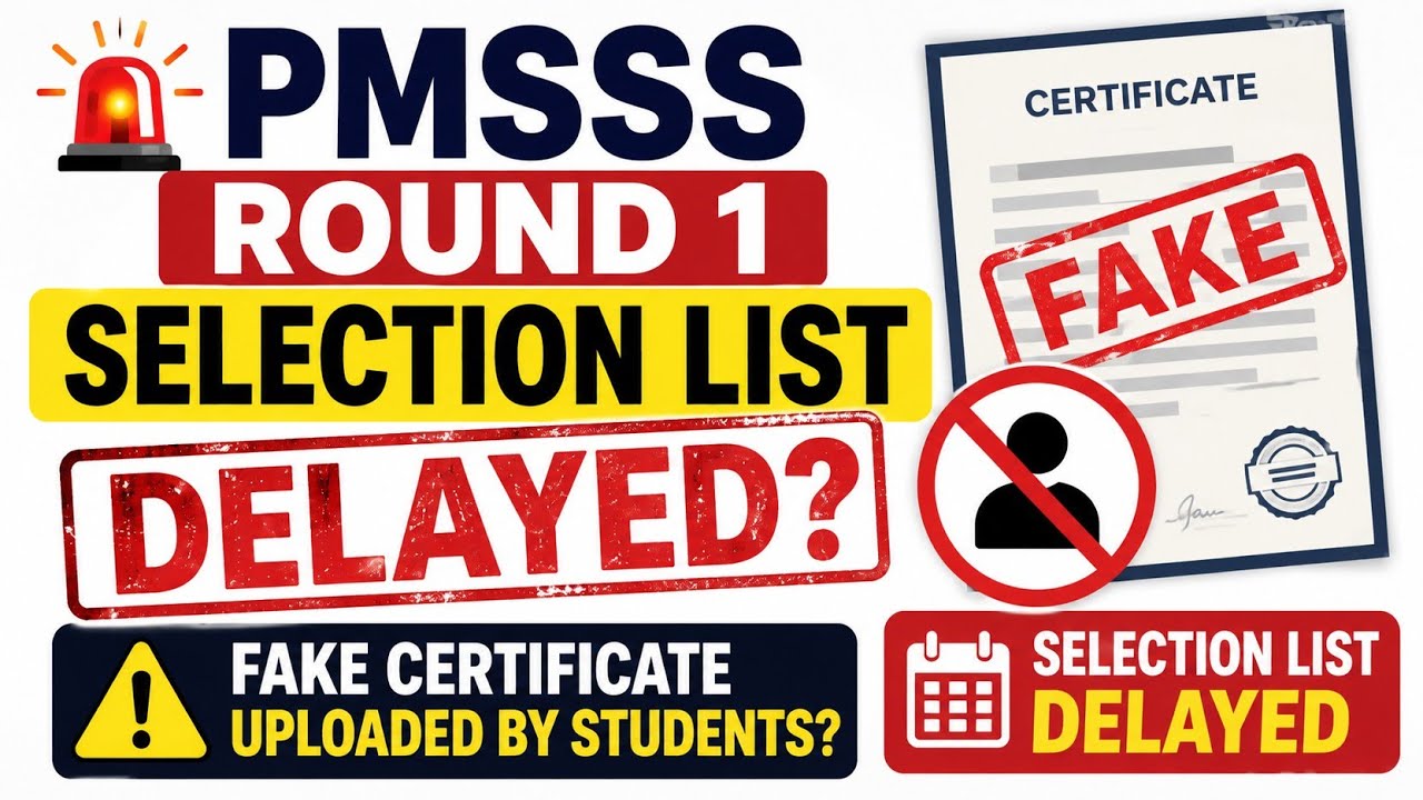 🚨 Задерживается список зачисления PMSSS, этап 1? Студенты загрузили поддельные сертификаты.