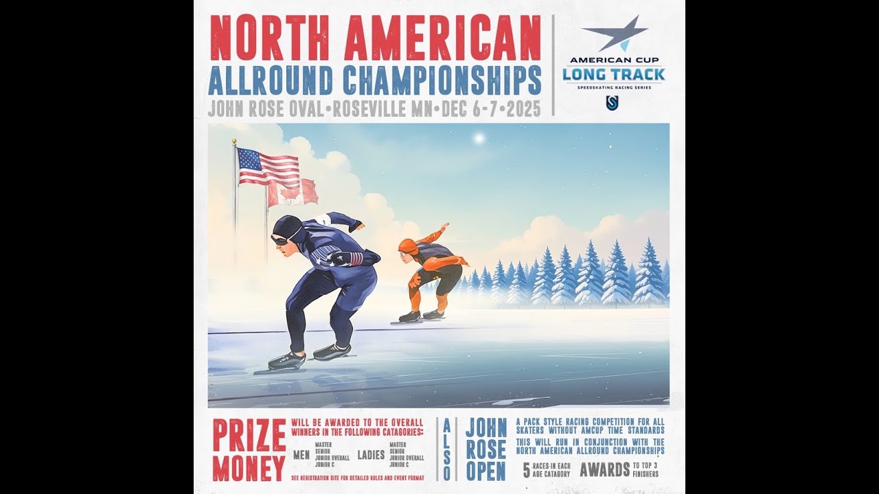 Day 3 - 2025 North American allround Championships & AmCup 1