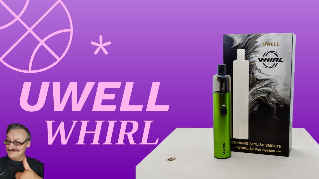 Uwell Whirl Pod | Geschmacksgranate mit Filter | kleiner leckerer Pod Unboxing