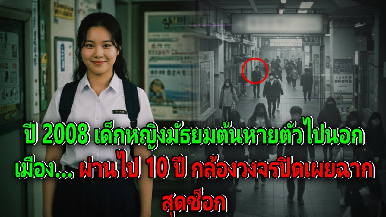 ปี 2008 เด็กหญิงมัธยมต้นหายตัวไปนอกเมือง… ผ่านไป 10 ปี กล้องวงจรปิดเผยฉากสุดช็อก