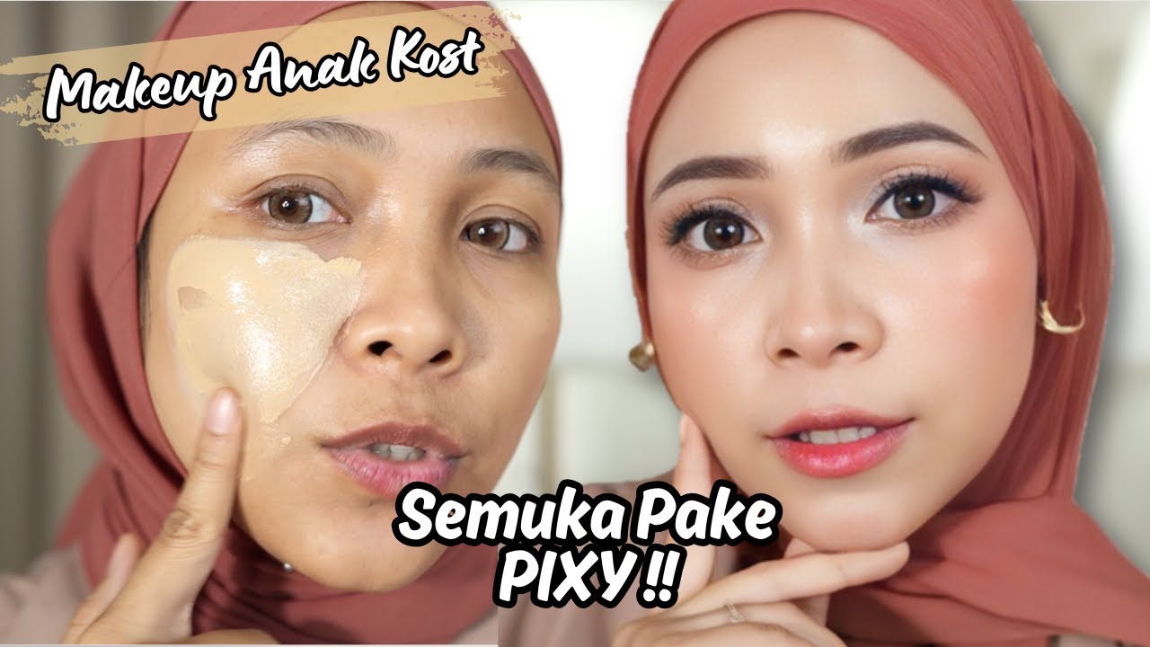 MURAH SEMUA !! PIXY ONE BRAND MAKEUP TUTORIAL ! PRODUK LEGEND YANG MAKIN CAKEP BUAT PEMULA