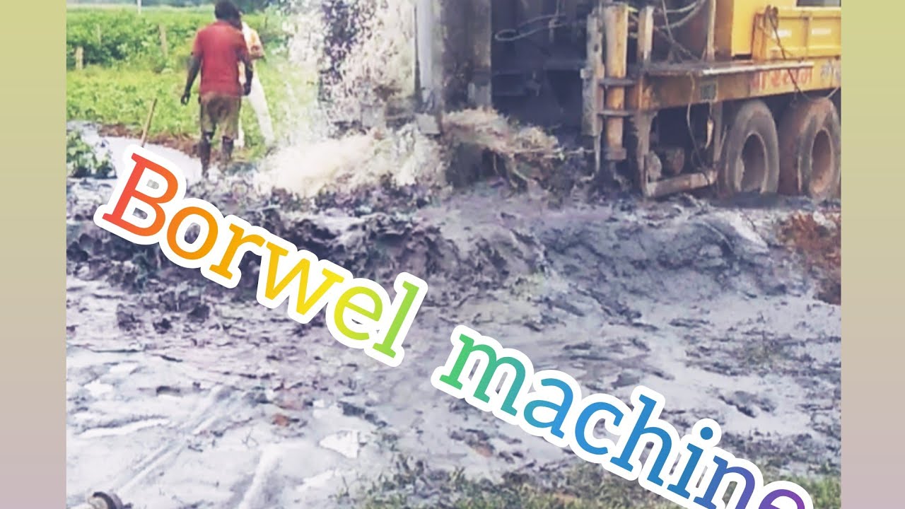 Boring machine in borwel