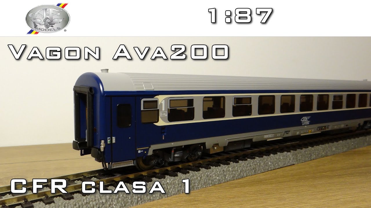 Unboxing vagon tip AVA200 clasa I