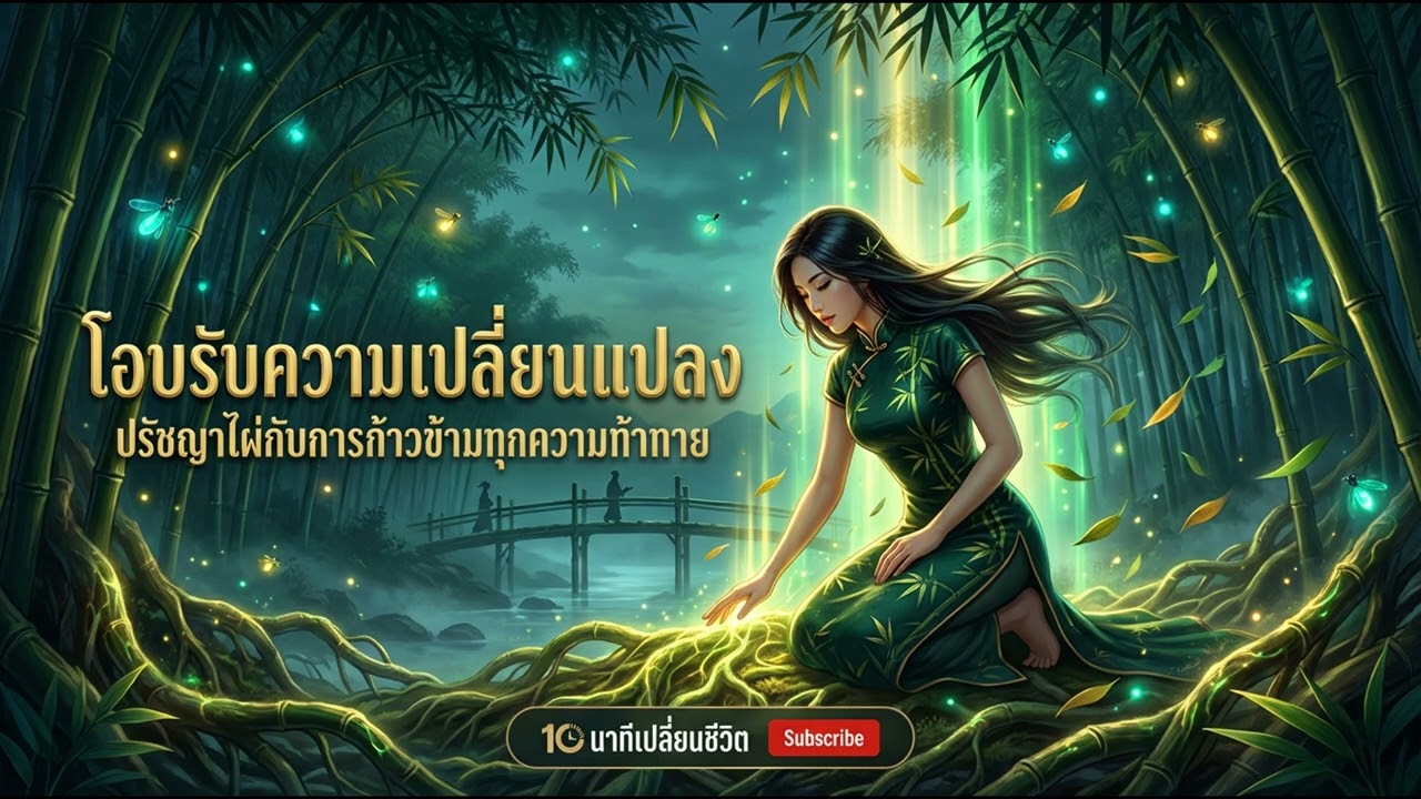 🎋💨 โอบรับความเปลี่ยนแปลง | ปรัชญาไผ่กับการก้าวข้ามทุกความท้าทาย (10 นาทีเปลี่ยนชีวิต)