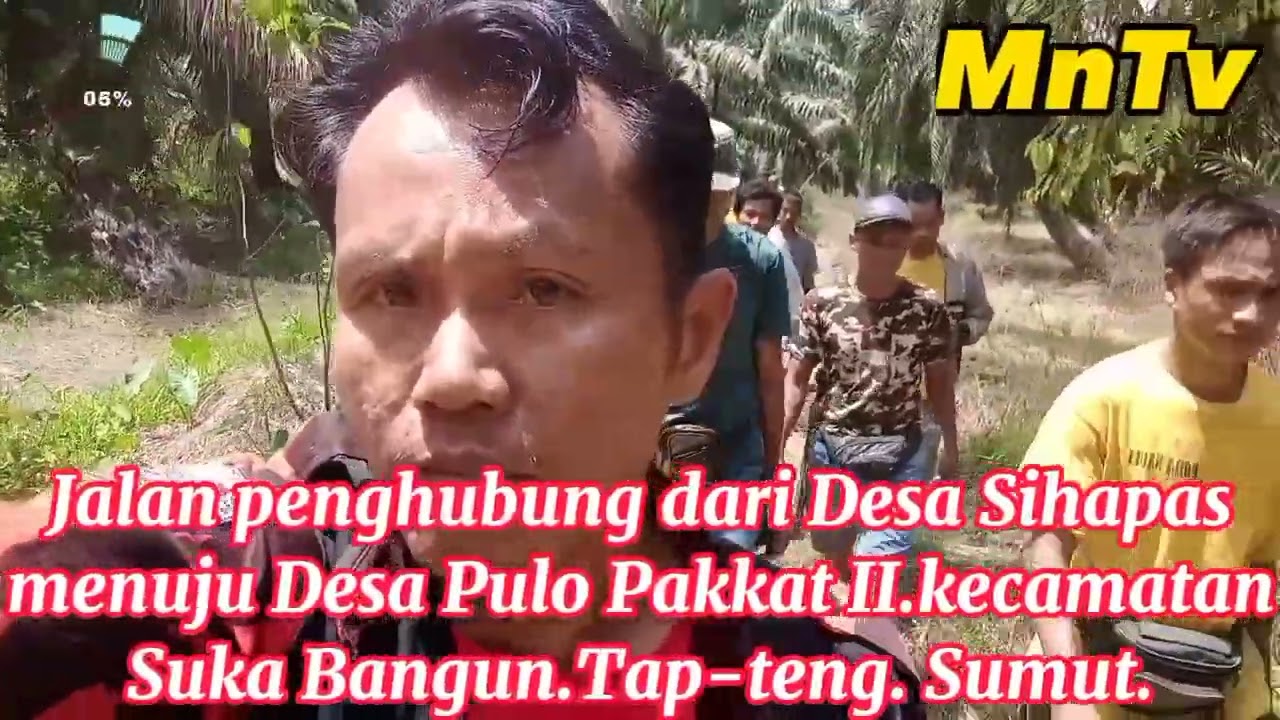 Jalan Penghubung dari Desa Sihapas ke Desa Pulo Pakkat II.kec.Suka Bangun.Tap-teng@