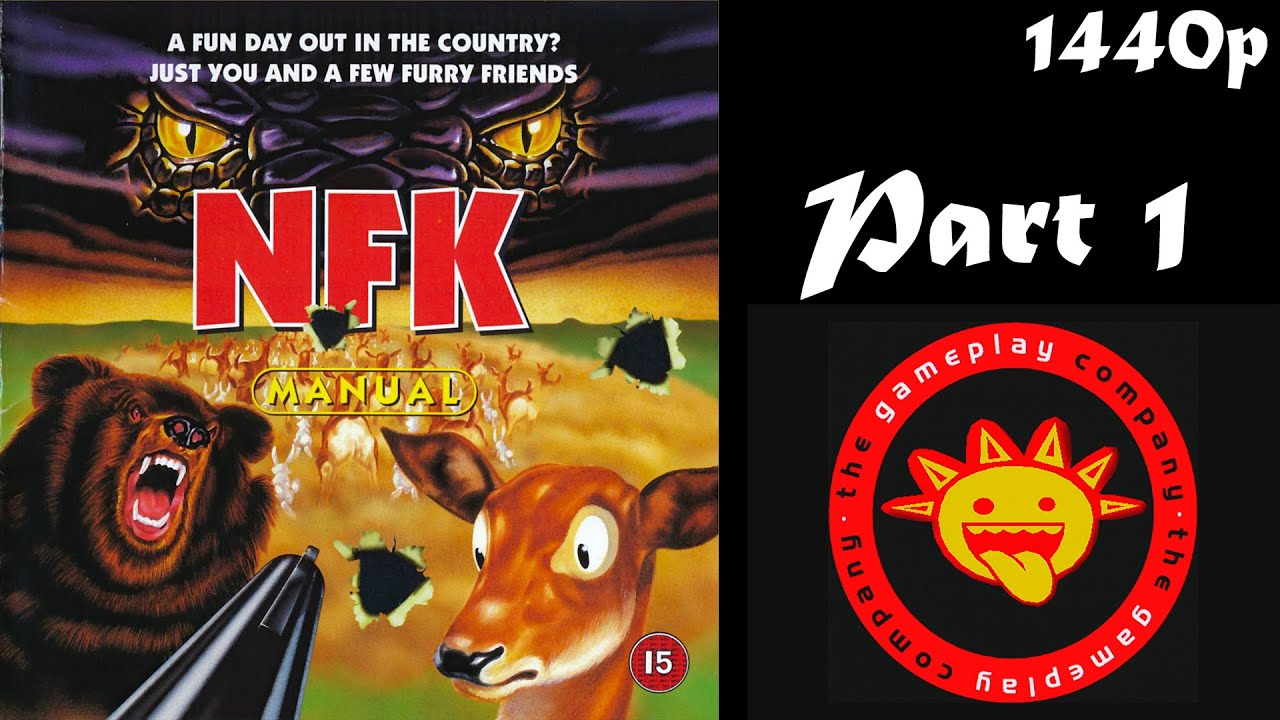 NFK: Natural Fawn Killers 1999 - Part 1 - 3D Shooter PC Retro Gaming 1440p - No Commentary