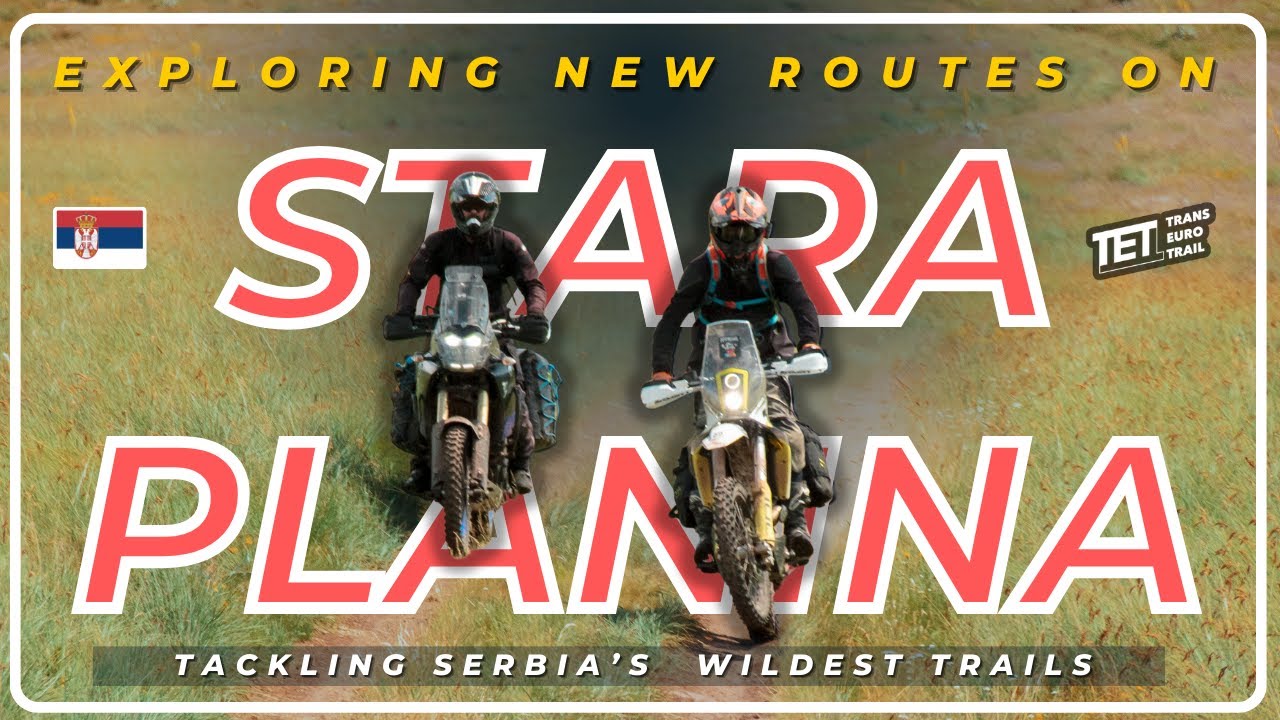 Searching for new TET routes! | Epic 4-Day Moto Trip in Serbia
