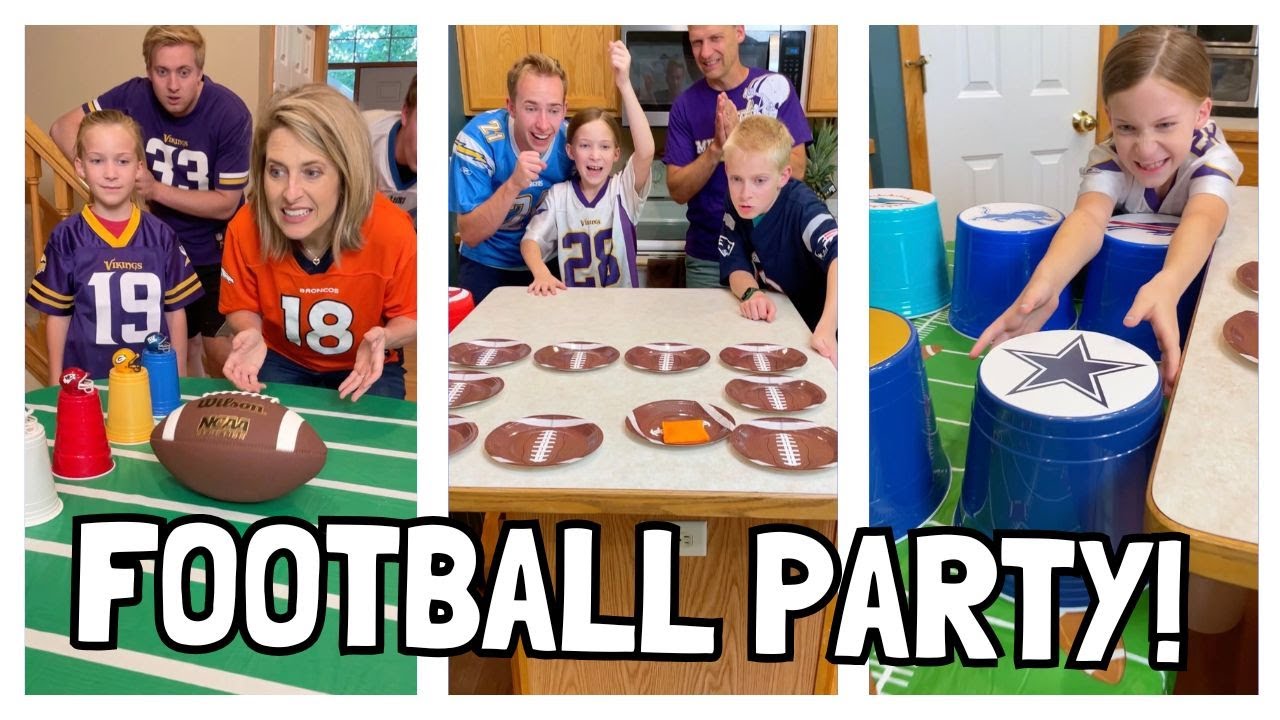 Perfect Games for Your Football Parties!