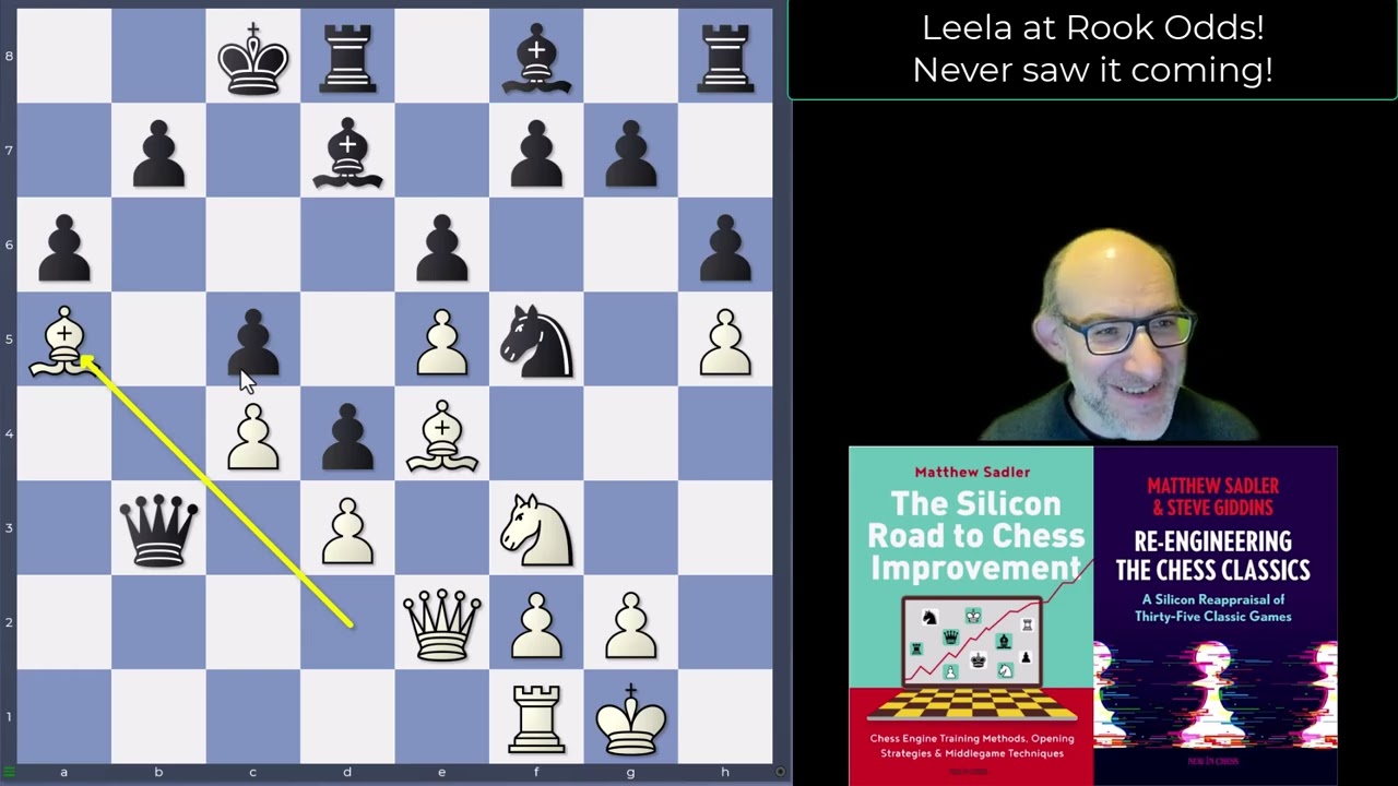 Silicon Road: Leela gives ROOK Odds! Never saw it coming!