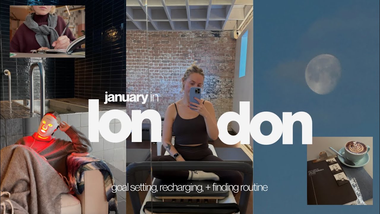 A Quiet January Week in London | Resetting Routine + Goals
