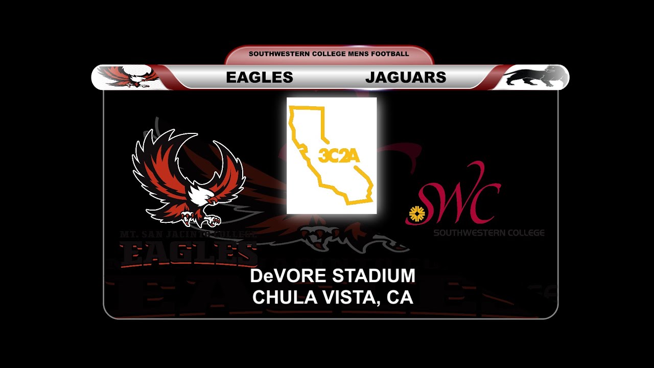 Mt. San Jacinto College vs Southwestern College Men's Football, Saturday,  1:00 pm, 9/20/25