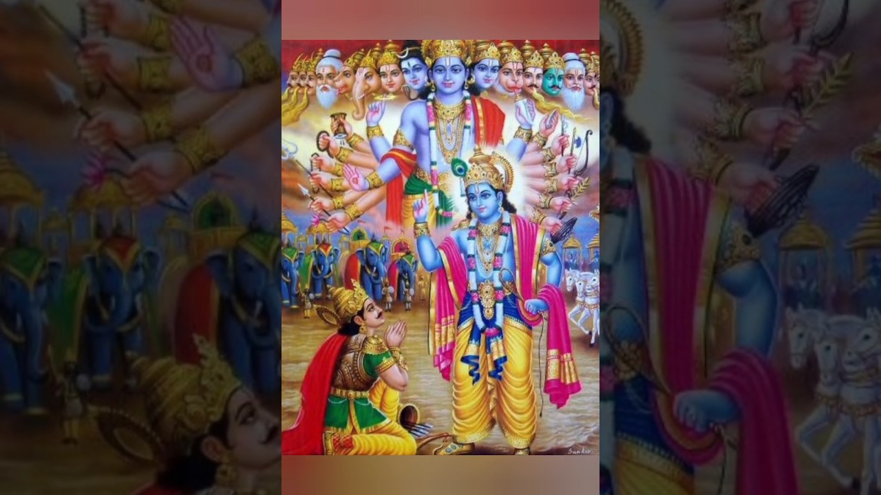 Bhagban Shree Krishna Ka  Virat Swaroop #bhajan #shrikrishna